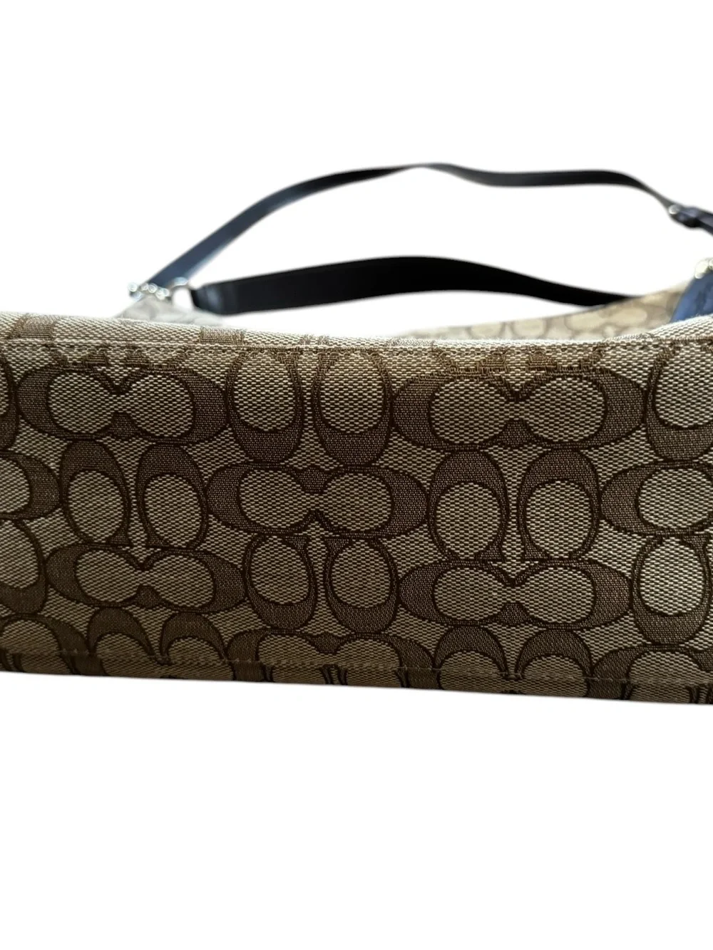 Coach Outlined Signature Celeste Convertible Hobo Bag